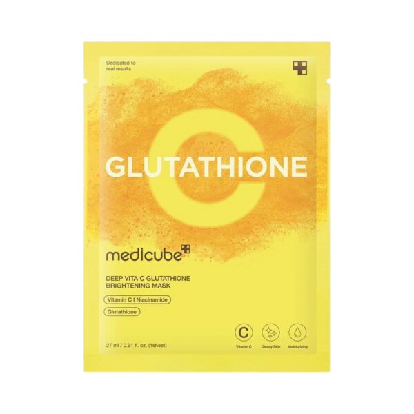 Маска Medicube Deep Vita C Glutathione Sheet Mask