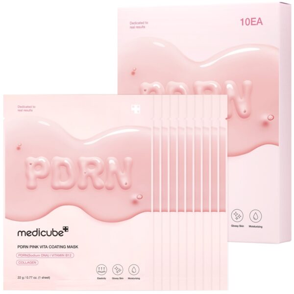 Маска Medicube PDRN Pink Vita Coating Sheet Mask