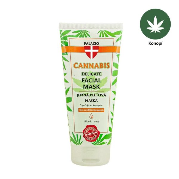 Маска за лице с конопено масло PALACIO Cannabis Facial Mask, 150 ml