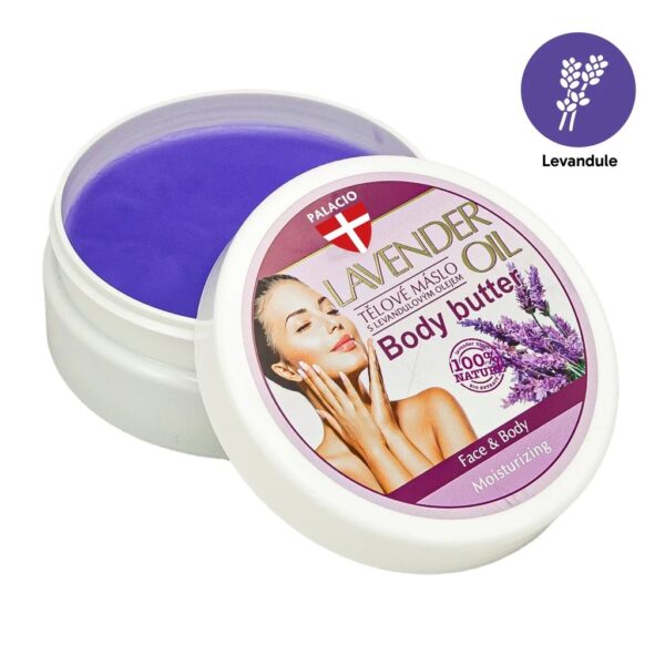 Масло за тяло с лавандула PALACIO Lavender Body Butter, 200 ml