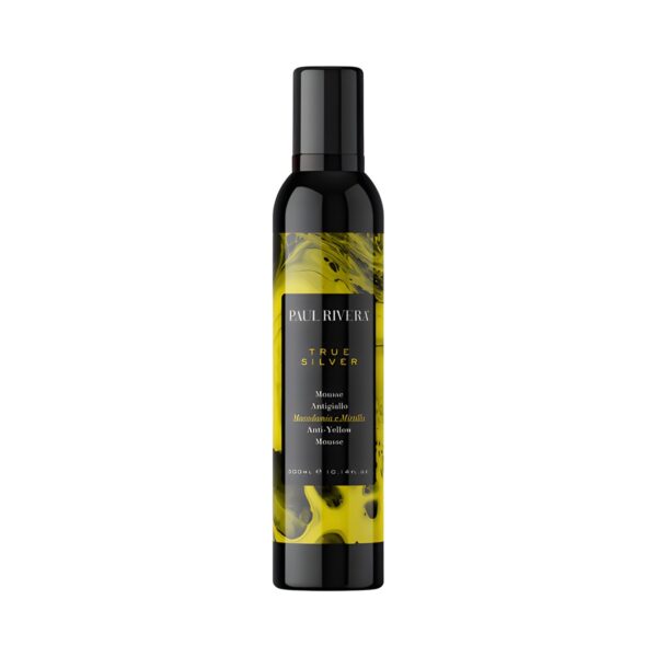 Матиращ мус против жълти оттенъци Paul Rivera True Silver Mousse 300 ml