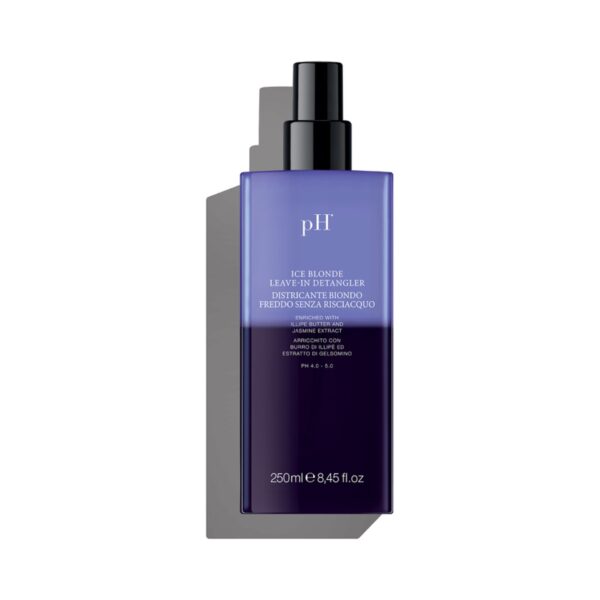 Матиращ спрей-балсам за руса коса pH Laboratories Ice Blonde Leave-in Detangler 250 ml