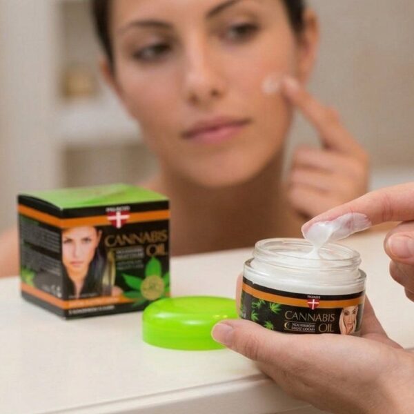 Нощен крем за лице с конопено масло PALACIO Cannabis Night Face Cream, 50 ml