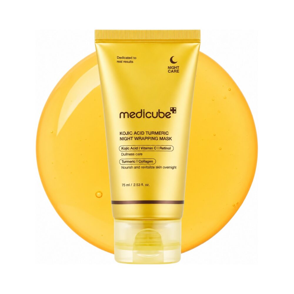 Нощна маска Medicube Kojic Acid Turmeric Overnight Wrapping Mask, 75 ml