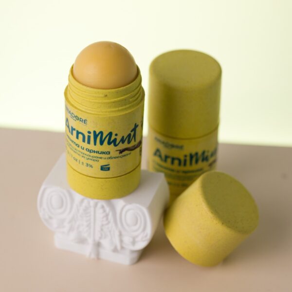 Охлаждащ балсам стик с арника и мента ANADORÉ Natural Arnimint 30 g
