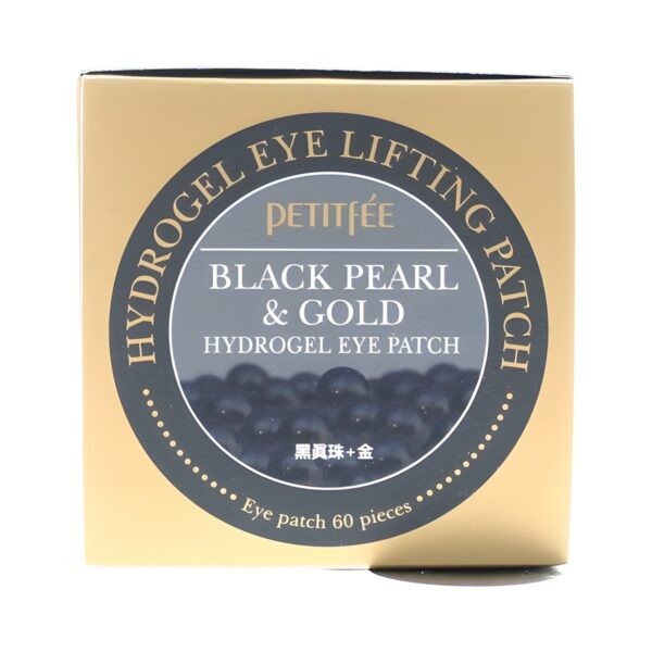 Пачове за очи Petitfée Black Pearl & Gold Hydrogel Eye Patch, 60 бр.