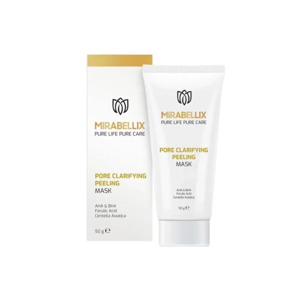 Пилинг маска за почистване на порите Mirabellix, 50 ml