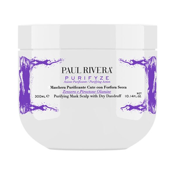 Почистваща маска при сух пърхот Paul Rivera Purifyze Mask 350 ml