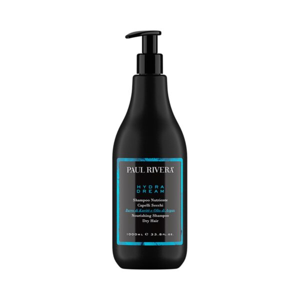 Подхранващ шампоан за суха коса с арган и карите Paul Rivera Hydra Dream Nourishing Shampoo 1000 ml
