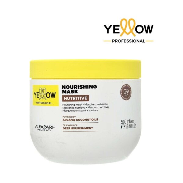 Подхранваща маска с арган и кокос Alfaparf Yellow Nutritive Mask 500 ml