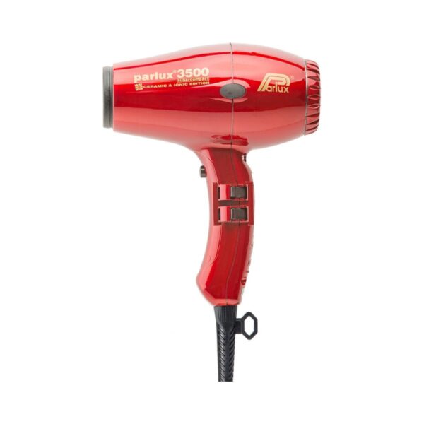 Професионален сешоар Parlux 3500 Super Compact 2000W, червен