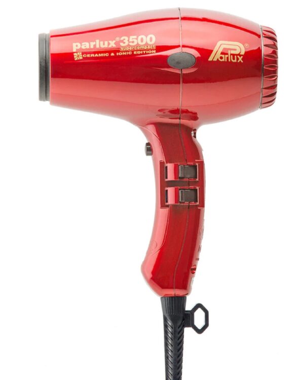 Професионален сешоар Parlux 3500 Super Compact 2000W, червен