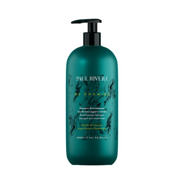 Реструктуриращ шампоан с фитокератин Paul Rivera My Promise Shampoo 1000 ml