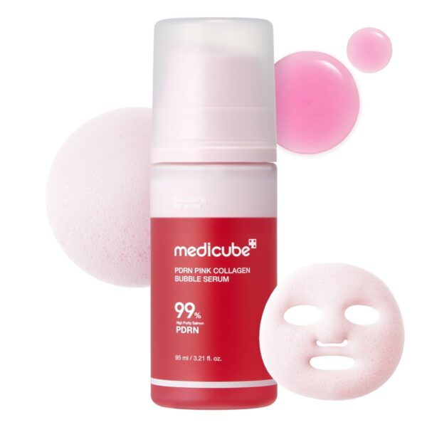 Серум Medicube PDRN Pink Collagen Bubble Serum, 95 ml