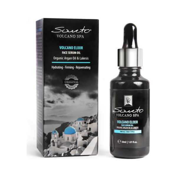 Серум-олио за лице с мастика и арган Santo Volcano Spa Volcano Elixir 30 ml