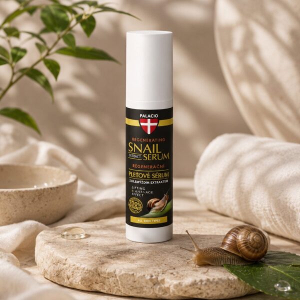 Серум за лице с охлювен екстракт PALACIO Snail Extract Regenerating Serum, 50 ml