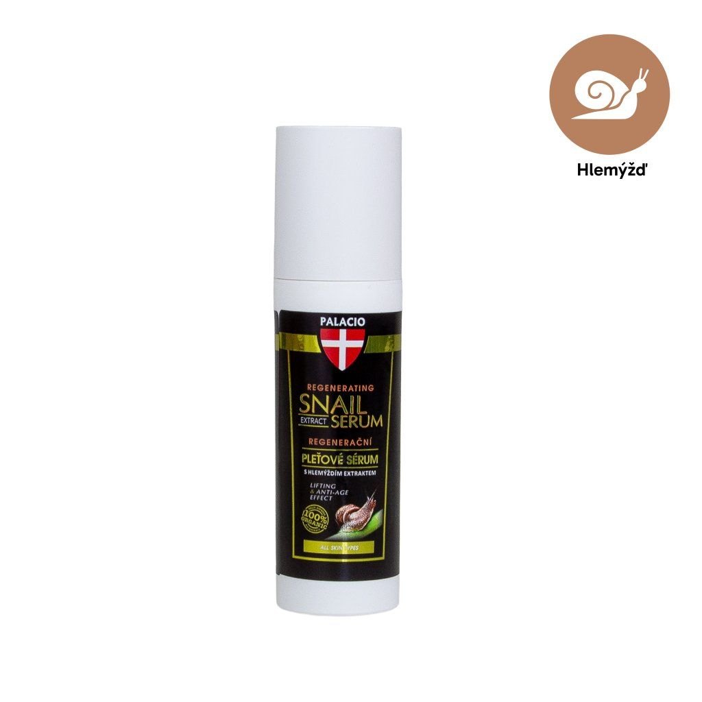 Серум за лице с охлювен екстракт PALACIO Snail Extract Regenerating Serum, 50 ml Серум за лице с охлювен екстракт PALACIO Snail Extract Regenerating Serum, 50 ml