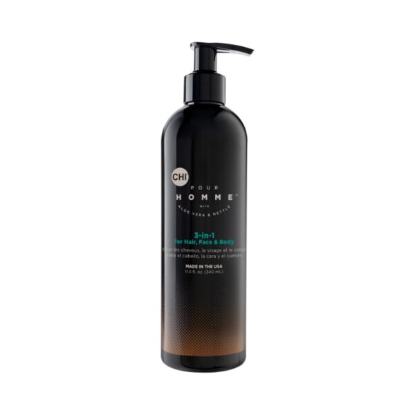 Шампоан 3 в 1 за коса, лице и тяло CHI Pour Homme 340 ml