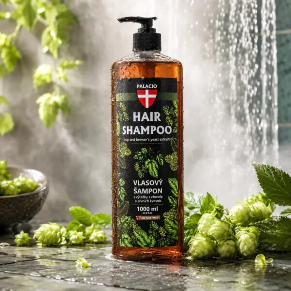 Шампоан с екстракт от хмел PALACIO Beer Hops Hair Shampoo, 1000 ml