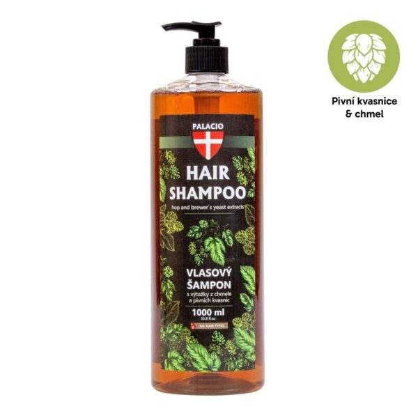 Шампоан с екстракт от хмел PALACIO Beer Hops Hair Shampoo, 1000 ml