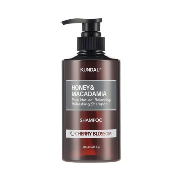 Шампоан с мед и макадамия Kundal Honey & Macadamia Nature Shampoo Cherry Blossom 500 ml