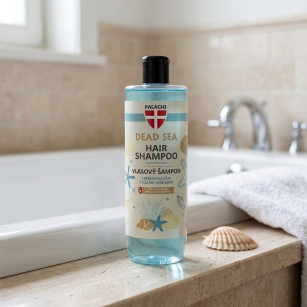Шампоан с минерали от Мъртво море PALACIO DEAD SEA Shampoo, 500 ml