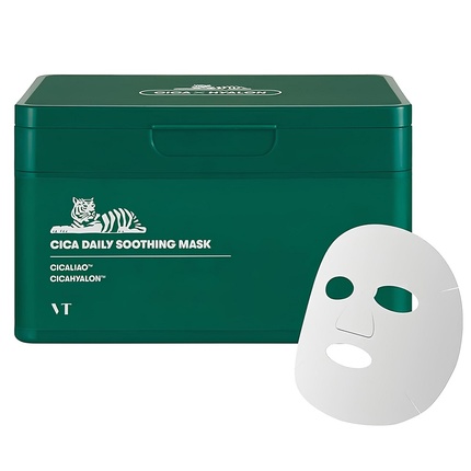 Шийт маски VT Cosmetics Cica Daily Soothing Mask, 30 бр.
