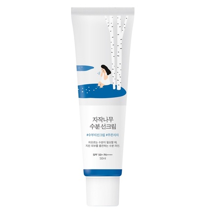 Слънцезащитен крем Round Lab Birch Juice Moisturizing Sunscreen SPF50+ 50 ml