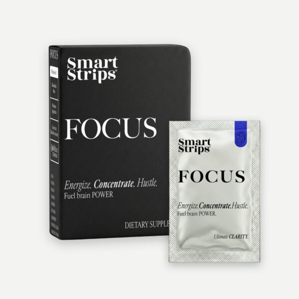 Хранителна добавка Smart Strips Focus – лентички за концентрация, 30 бр.