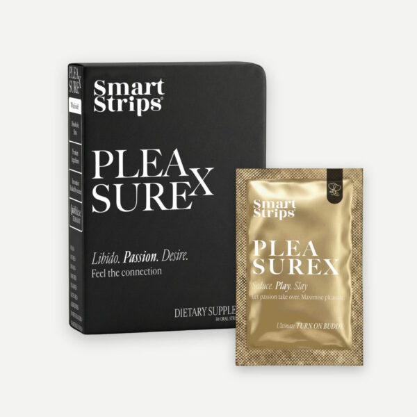Хранителна добавка Smart Strips PleasureX – лентички за либидо и жизненост, 30 бр.