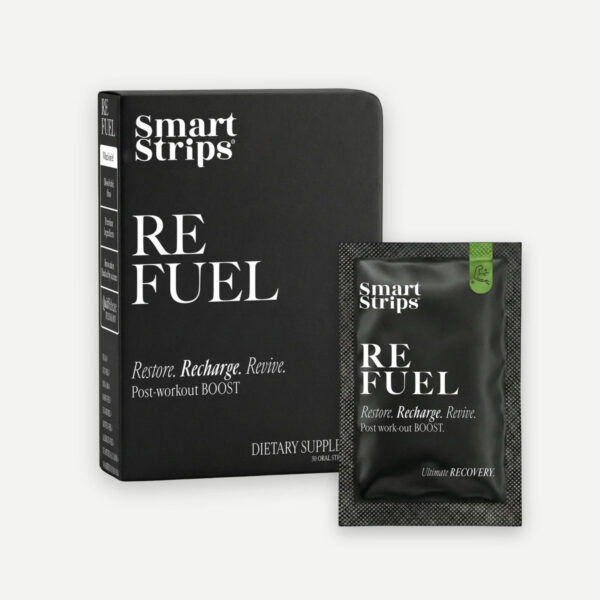 Хранителна добавка Smart Strips Refuel – лентички за възстановяване след тренировка, 30 бр.