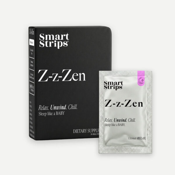 Хранителна добавка Smart Strips Z-z-ZEN – лентички за спокоен сън, 30 бр.