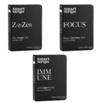 Комплект хранителни добавки Smart Strips Travel Pack – Z-z-ZEN + Focus + Immune