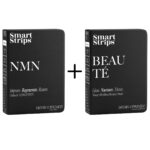 Комплект хранителни добавки Smart Strips Longevity Ritual – NMN + Beauté