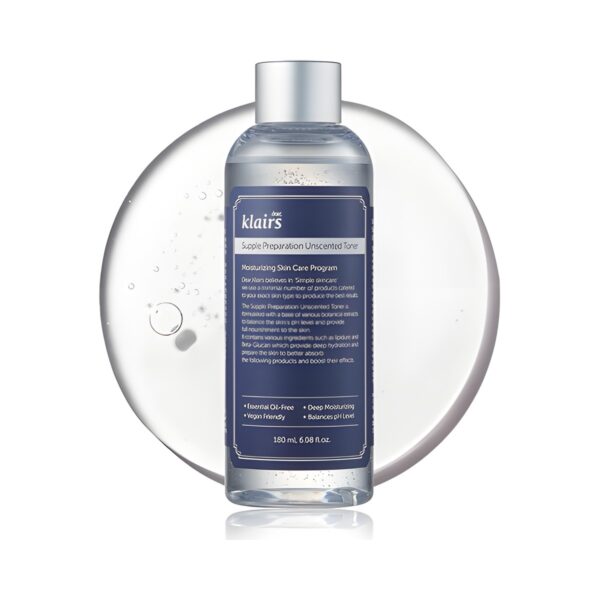 Тонер Klairs Supple Preparation Unscented Toner 180 ml