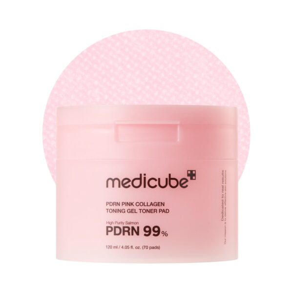 Тонер падове Medicube PDRN Pink Collagen Gel Toner Pad, 70 бр.