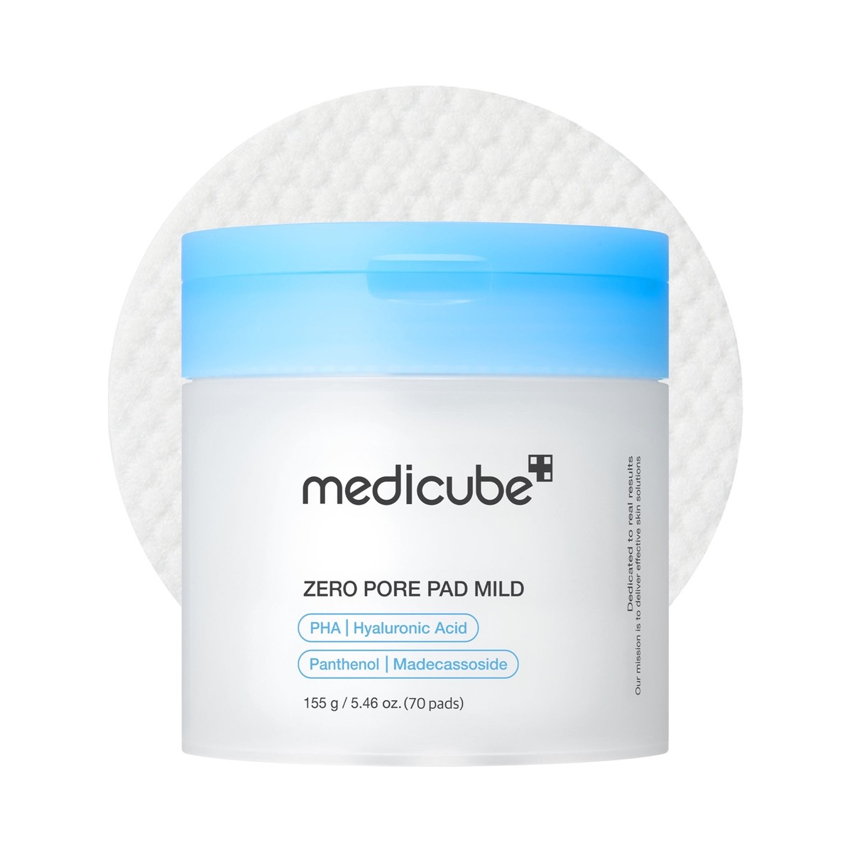 Тонер падове Medicube Zero Pore Pad Mild, 70 бр. Тонер падове Medicube Zero Pore Pad Mild, 70 бр.