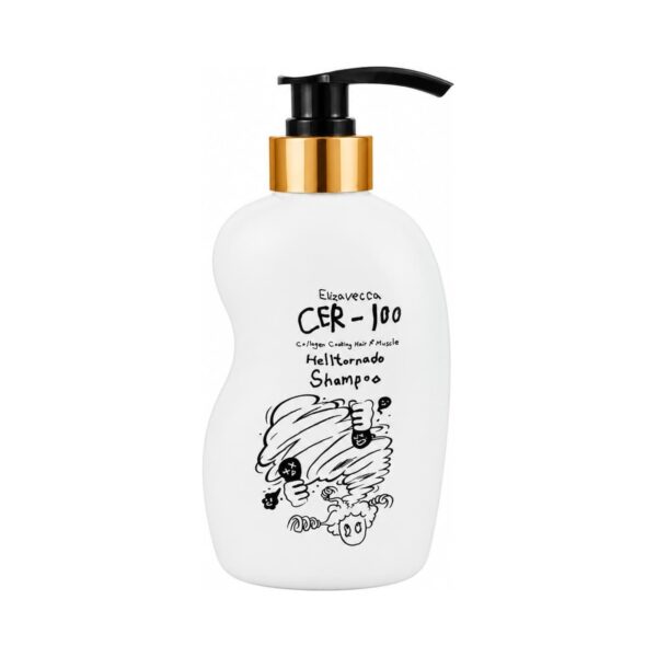 Възстановяващ шампоан с колаген Elizavecca CER-100 Collagen Coating Muscle Helltornado Shampoo 500 ml