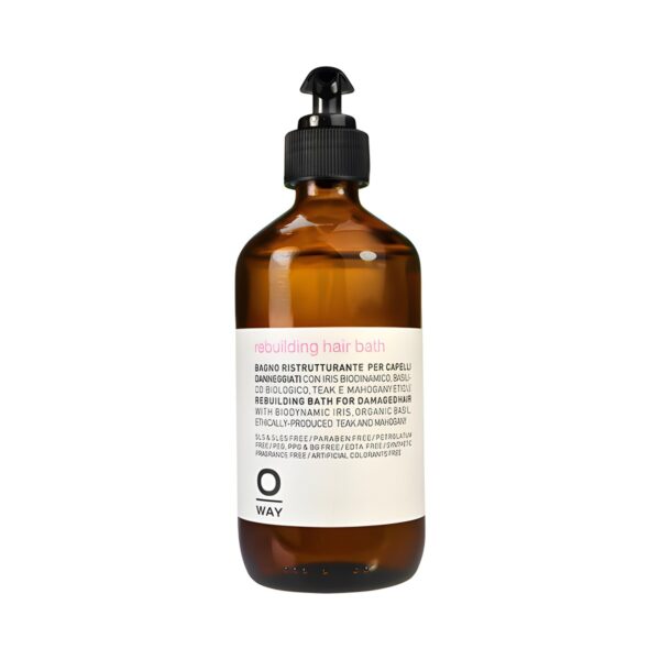Възстановяващ шампоан за силно увредени коси Oway Rebuilding Hair Bath 240 ml