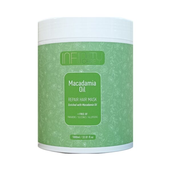Възстановяваща маска с макадамия Infinity Care Macadamia Oil Hair Repair Mask